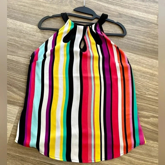 Tops - 7th Avenue Colorful Sleeveless Top Size Medium, Colorful with Accents
